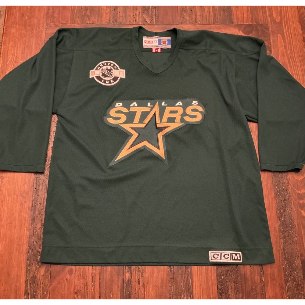 CCM Vintage NHL Dallas Stars Hockey Jersey Men's Size XL Collectible Fan Gear